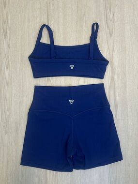 Aritzia TNA Butter Golden Bra and Shorts Set